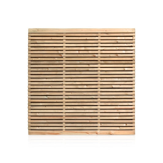 Double Sided Slatted Panel - Pressure Treated - Buckley Topsoil & Landscape Supplies