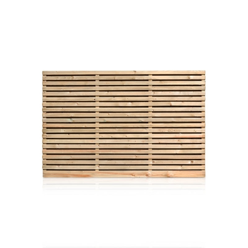 Double Sided Slatted Panel - Pressure Treated - Buckley Topsoil & Landscape Supplies