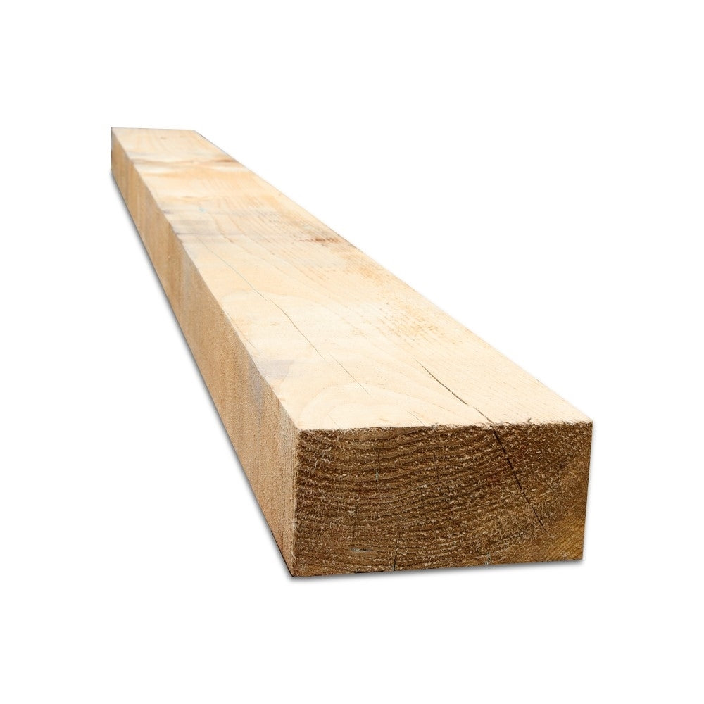 Medium Railway Sleepers Treated - 1.8m x 200mm x 100mm Softwood Garden Sleepers