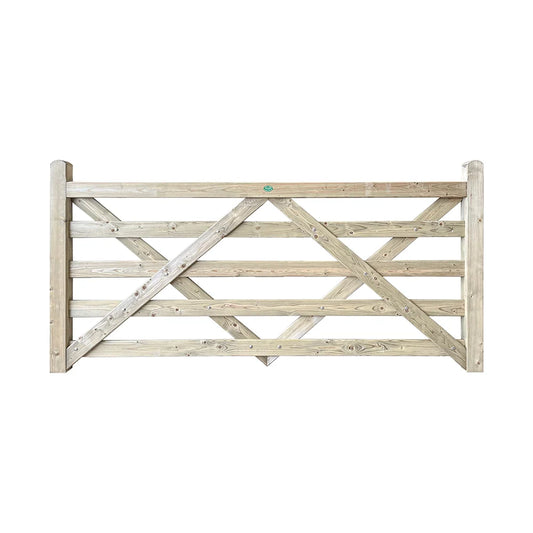 Rounded 5 Bar Universal Field Gate