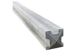 Concrete 3 Way Slotted Post