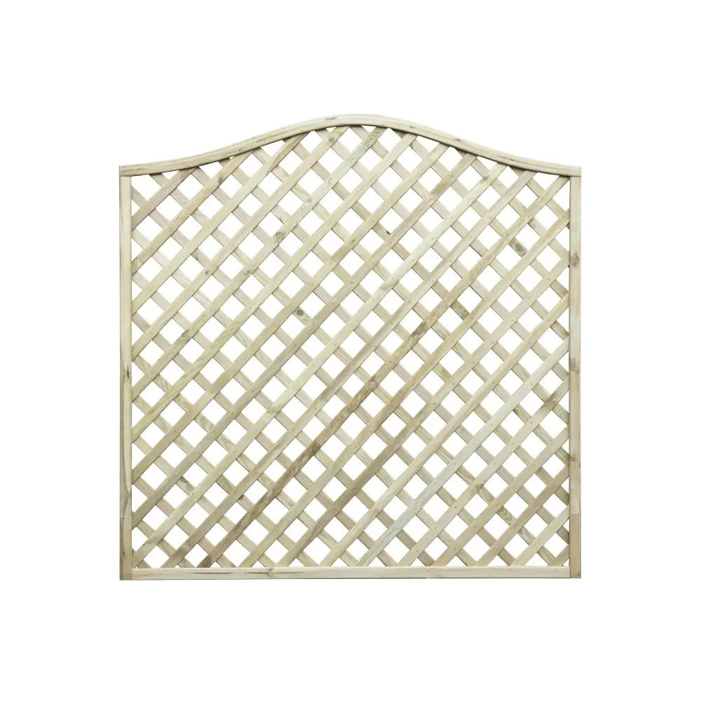 Wave Top Diamond Trellis Lattice Panel 1.8m x 1.8m