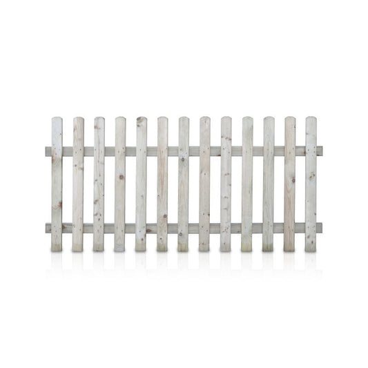 Picket Round Top Pale Fence Panels